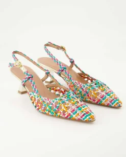 1616 Slingpumps in Mehrfarbig