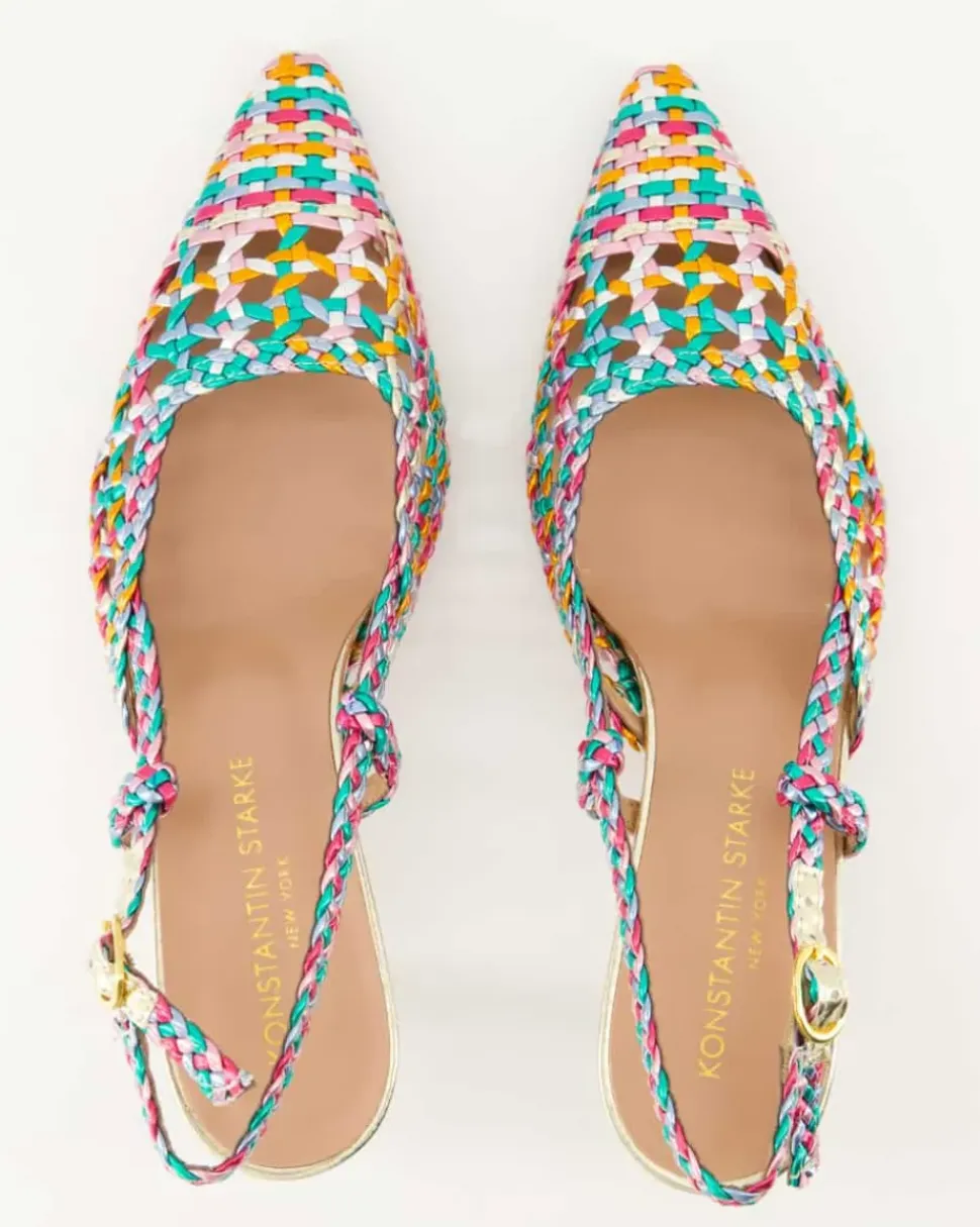1616 Slingpumps in Mehrfarbig