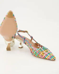 1616 Slingpumps in Mehrfarbig