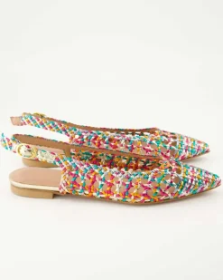 1969 Slingpumps in Mehrfarbig