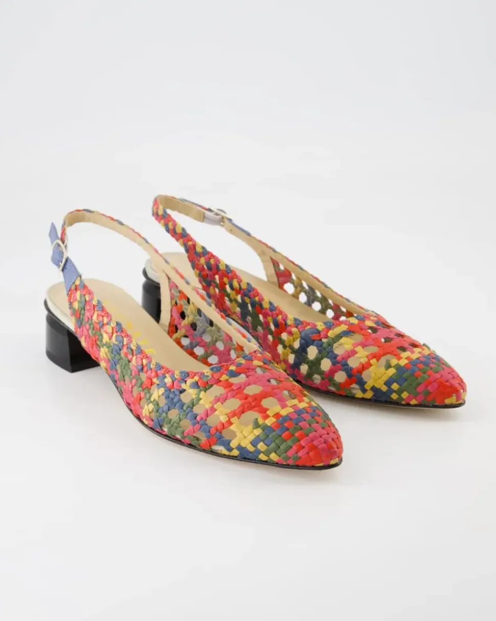 32260 Slingpumps in Mehrfarbig
