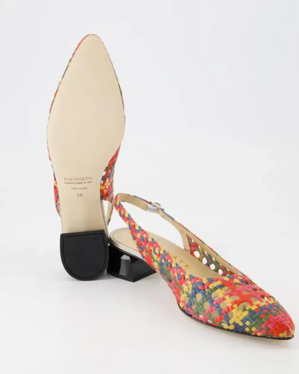 32260 Slingpumps in Mehrfarbig
