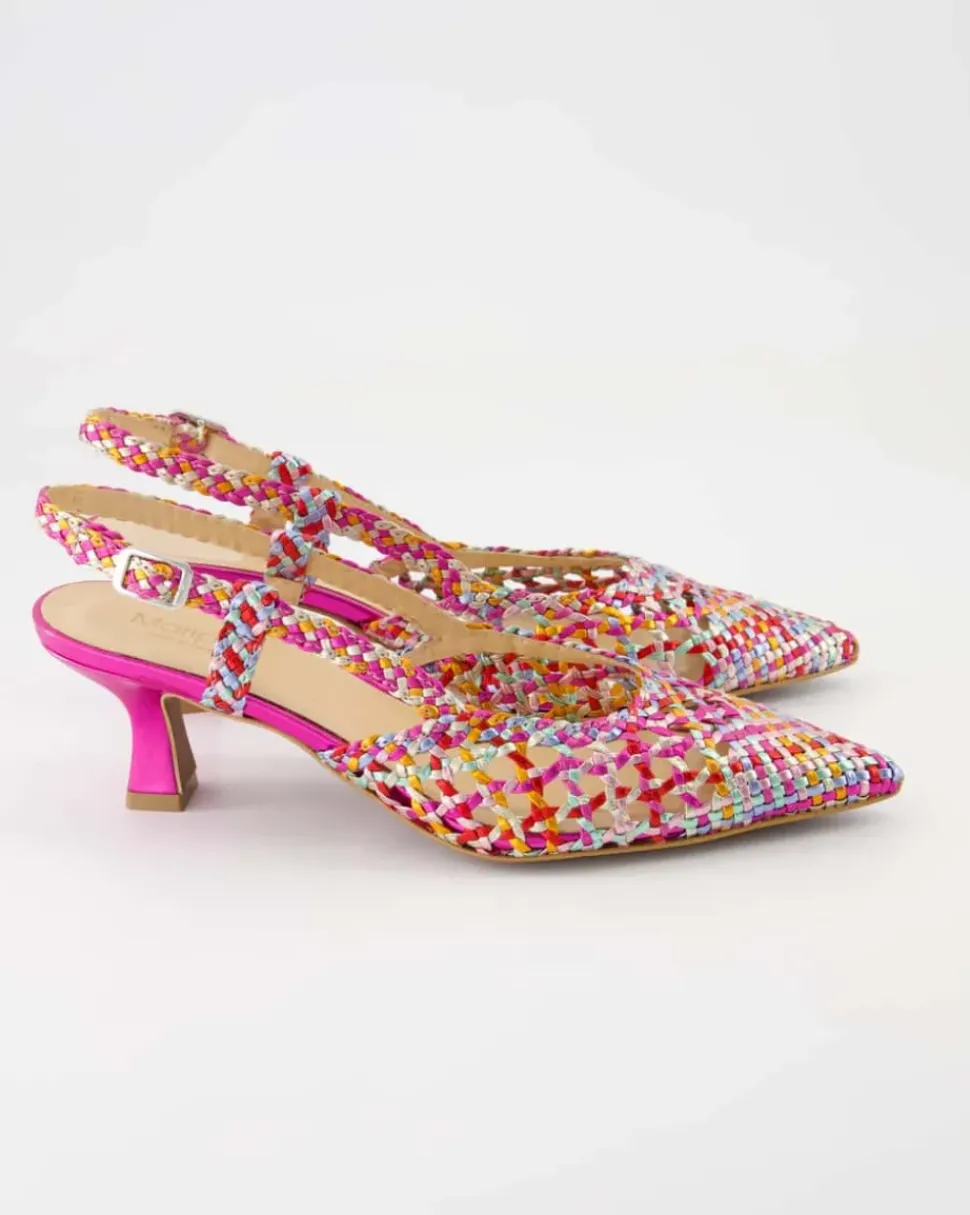 4879 Slingpumps in Mehrfarbig
