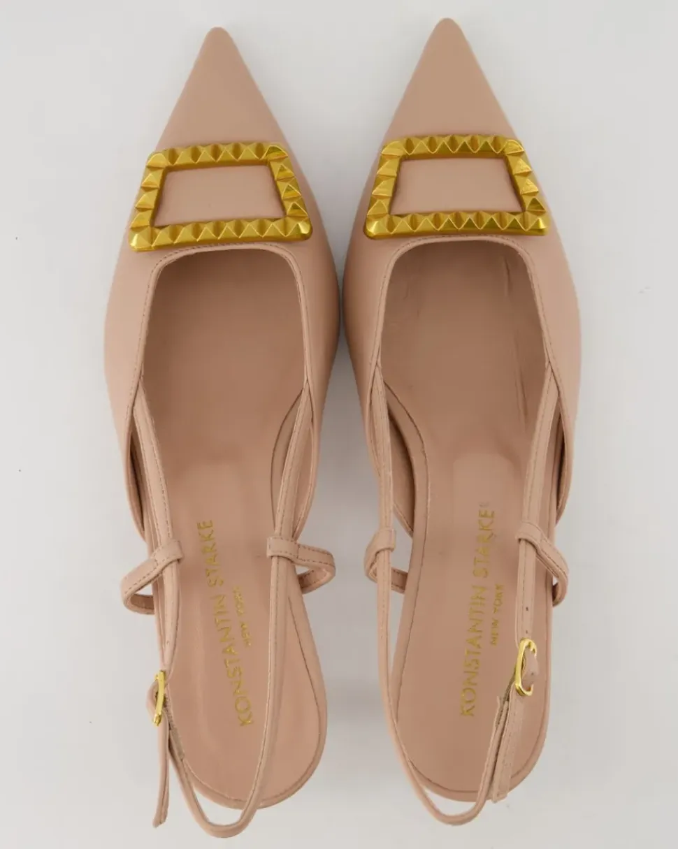0536 Slingpumps in Rosa