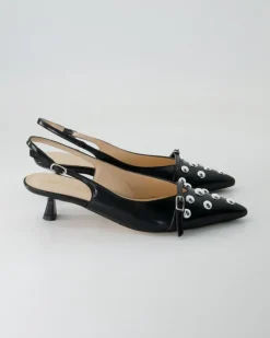 574-102 Slingpumps in Schwarz