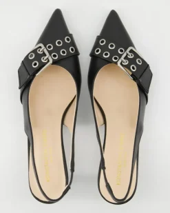 657-100/580 Slingpumps in Schwarz