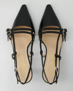 1633-102 Slingpumps in Schwarz