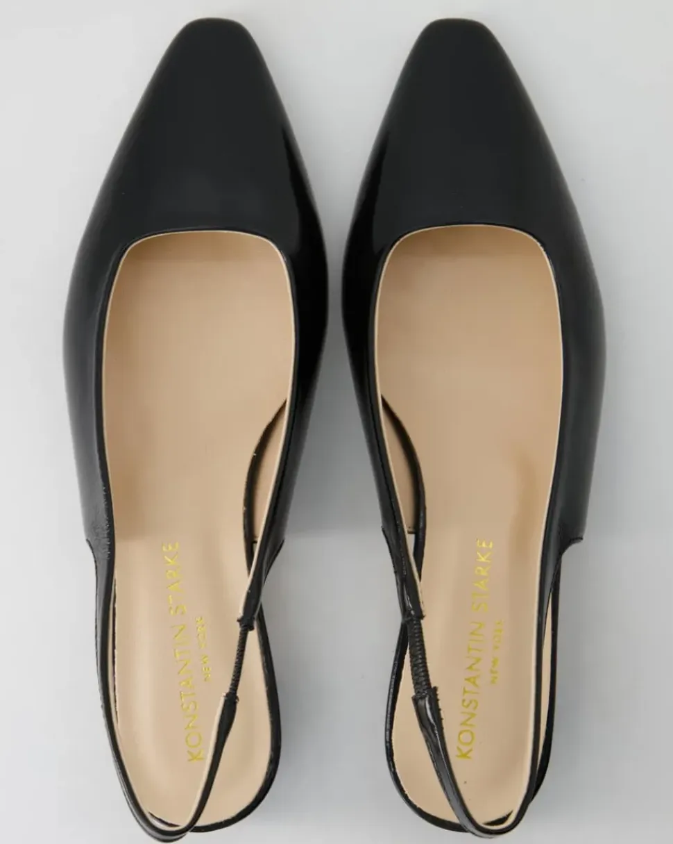 1733-102 Slingpumps in Schwarz