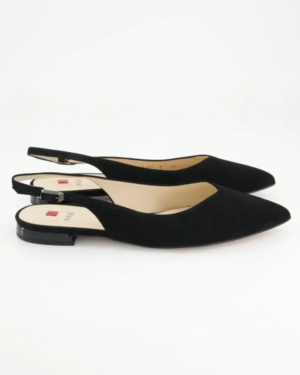 100112-0100 Slingpumps in Schwarz