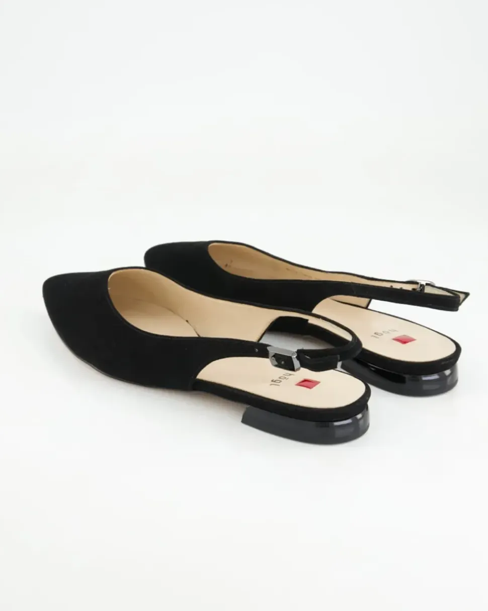 100112-0100 Slingpumps in Schwarz