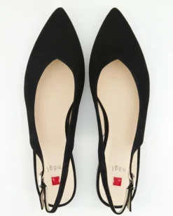 100112-0100 Slingpumps in Schwarz