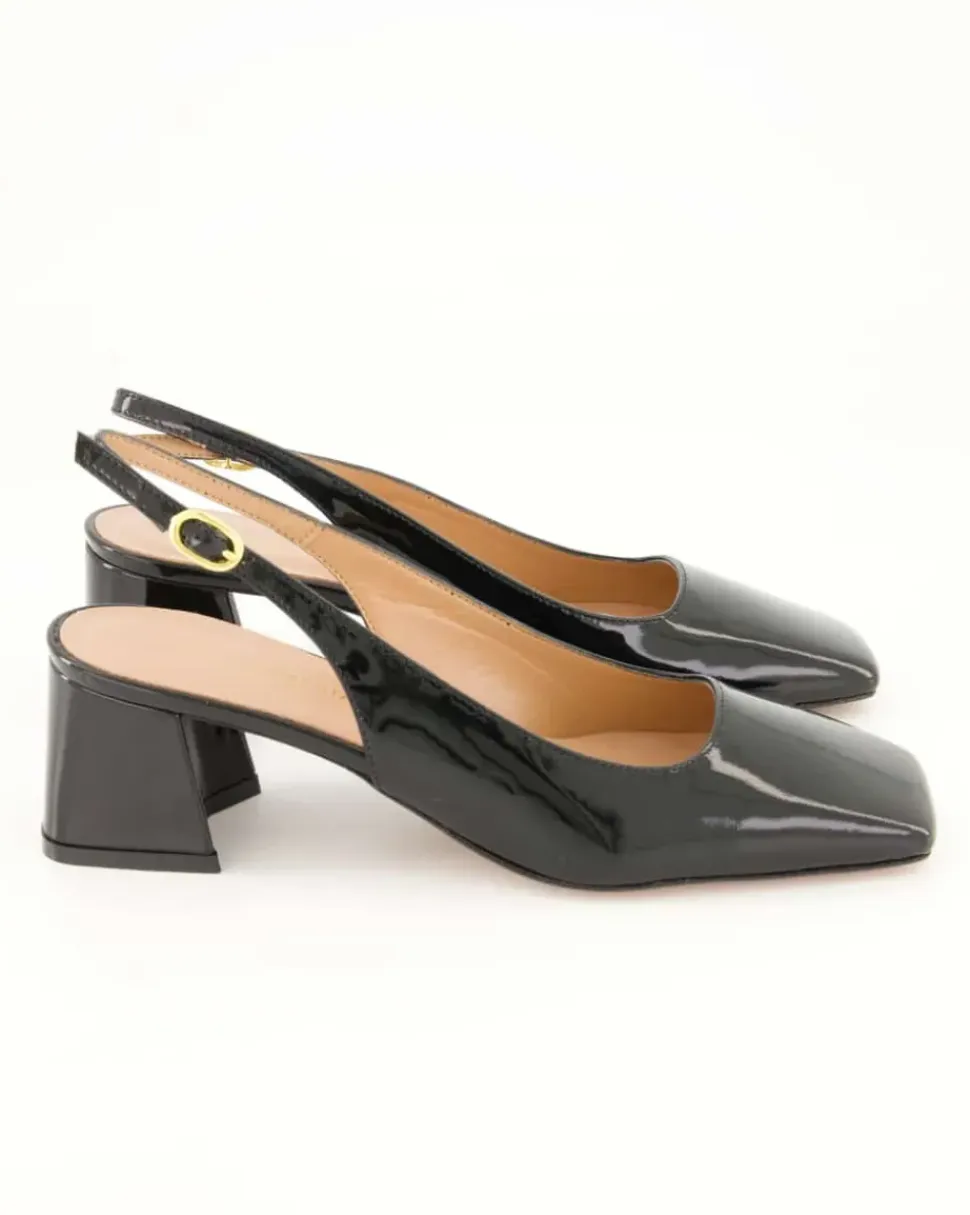 1510 Slingpumps in Schwarz