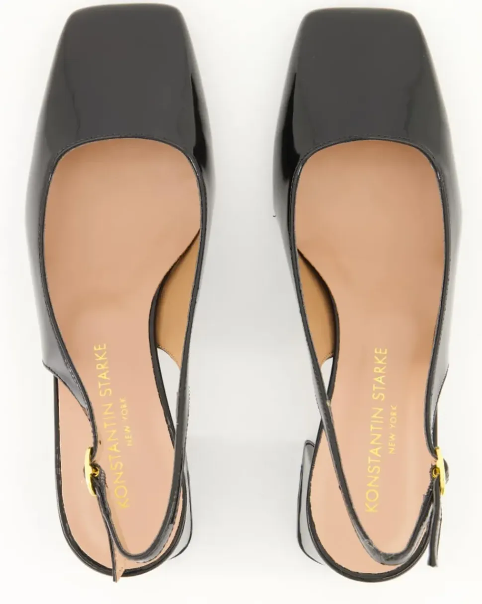 1510 Slingpumps in Schwarz