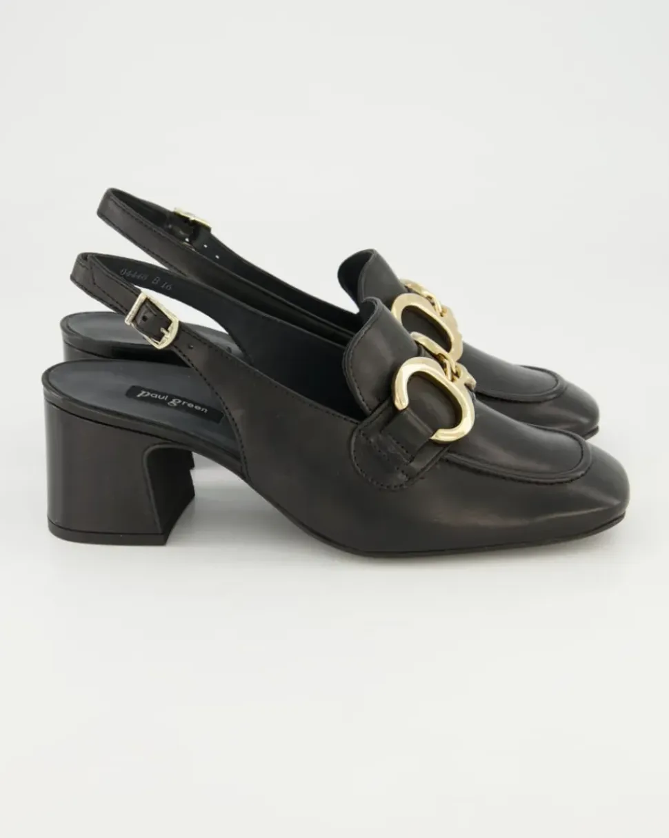 7998-003 Slingpumps in Schwarz