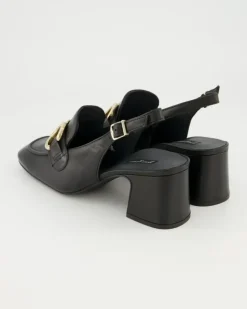 7998-003 Slingpumps in Schwarz