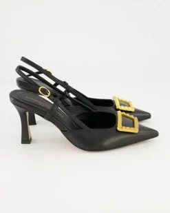0634 Slingpumps in Schwarz