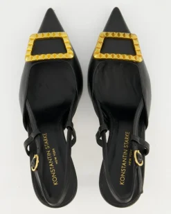 0634 Slingpumps in Schwarz