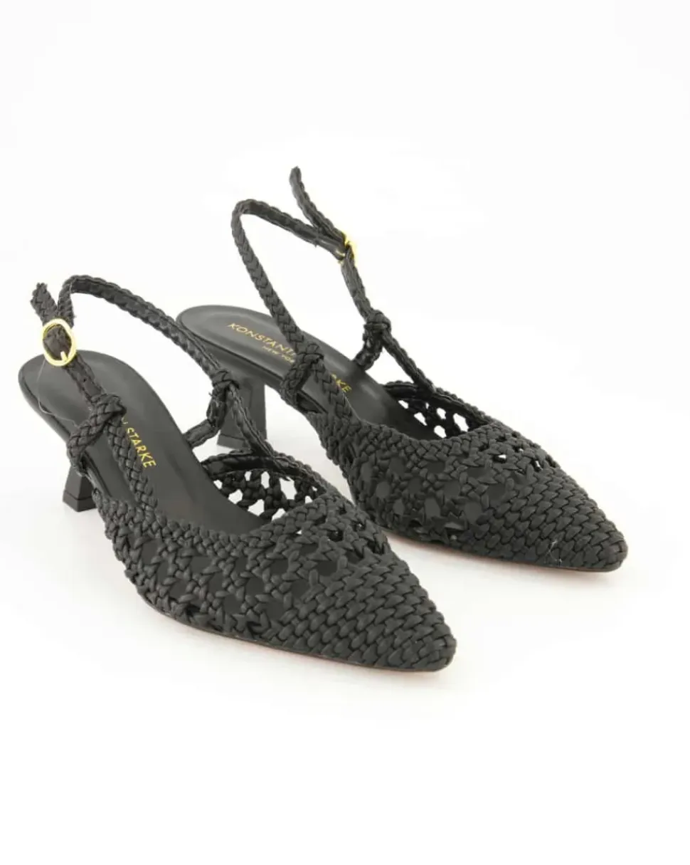1616 Slingpumps in Schwarz
