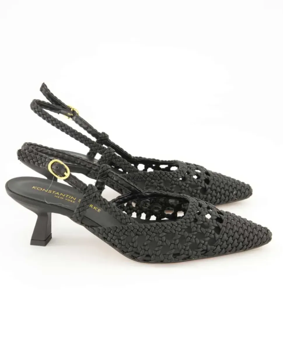 1616 Slingpumps in Schwarz