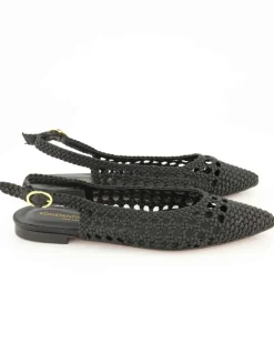 1969-105 Slingpumps in Schwarz