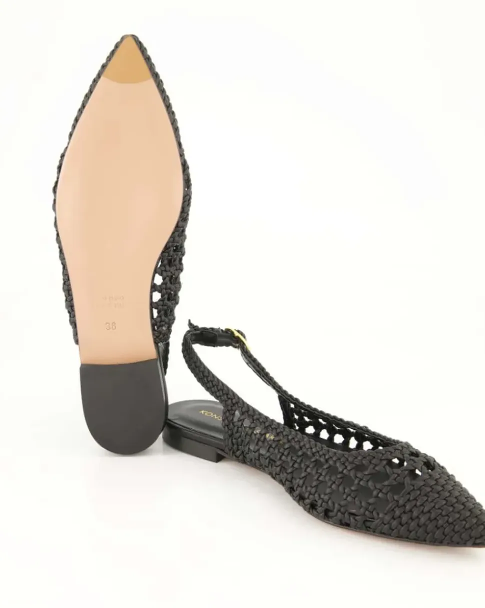 1969-105 Slingpumps in Schwarz