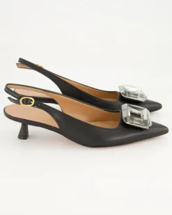559 Slingpumps in Schwarz