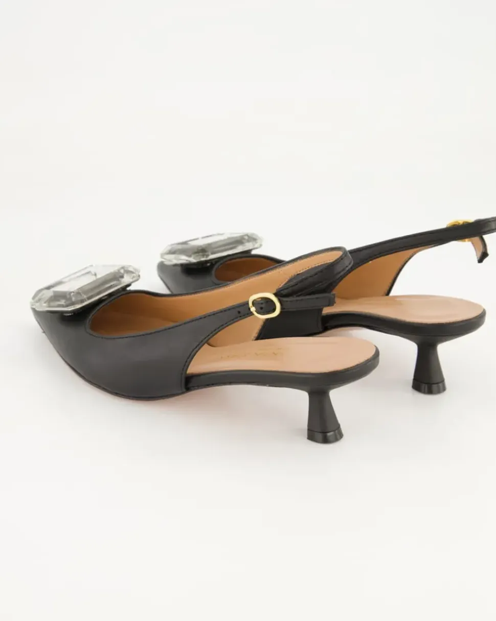 559 Slingpumps in Schwarz
