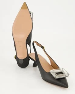 559 Slingpumps in Schwarz