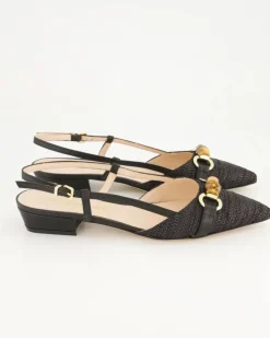 215 Slingpumps in Schwarz