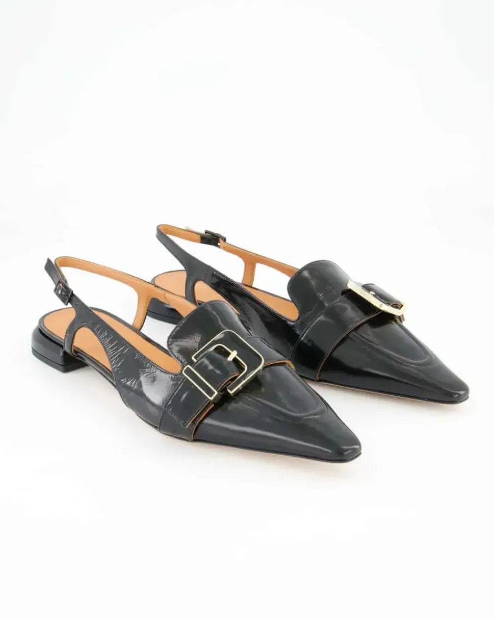 3355 Slingpumps in Schwarz