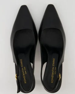 7023-100 Slingpumps in Schwarz