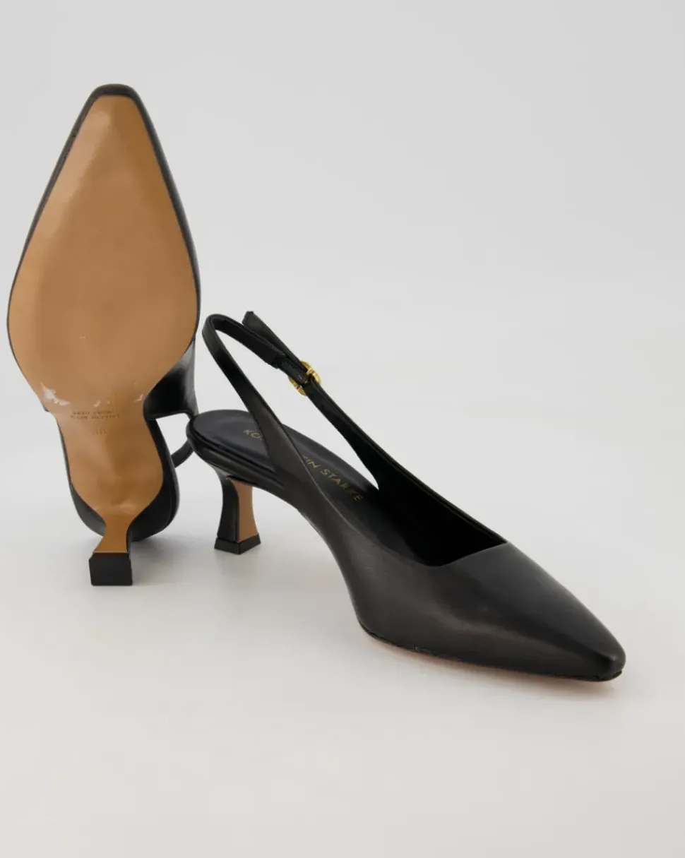 7023-100 Slingpumps in Schwarz