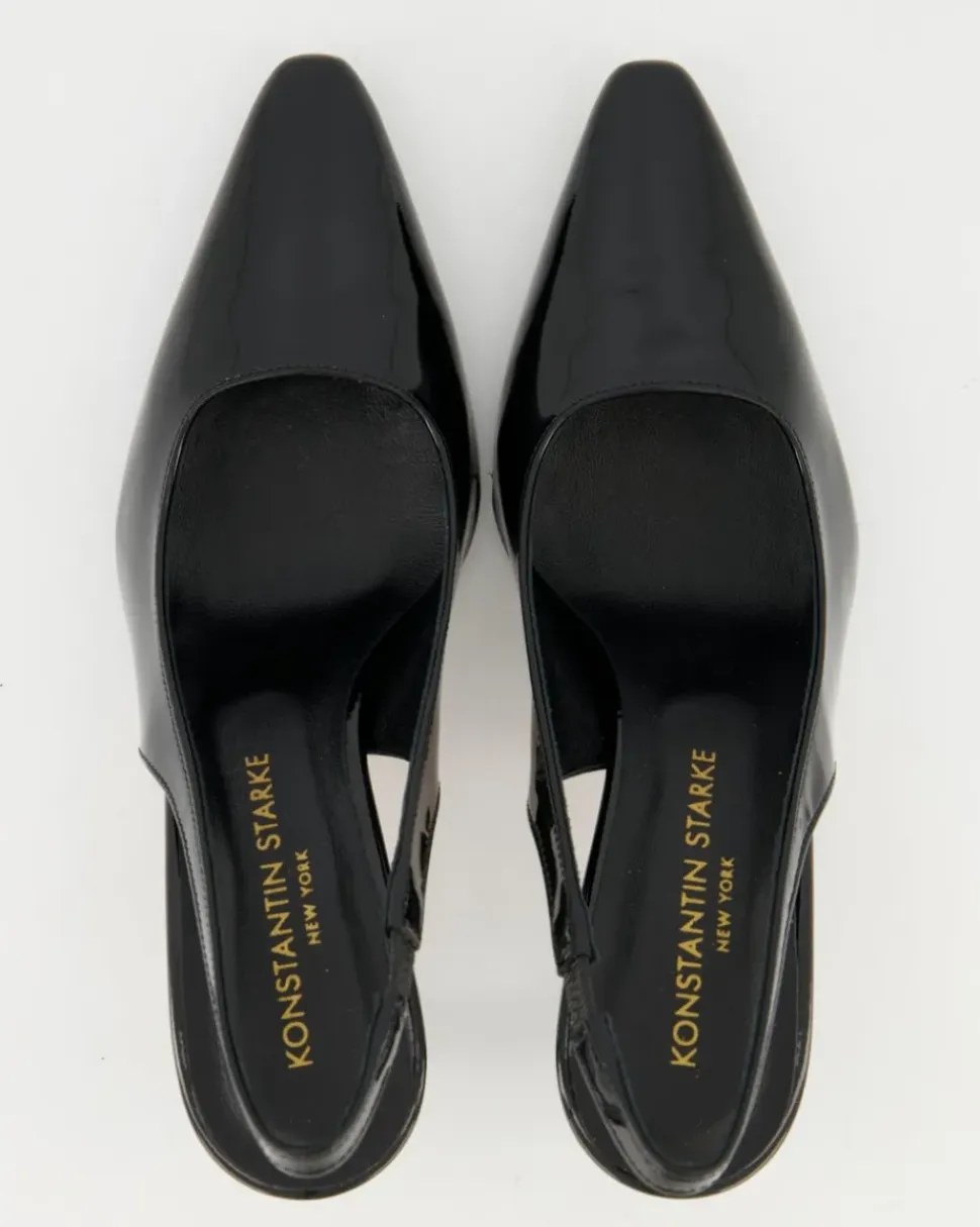 06023 Slingpumps in Schwarz