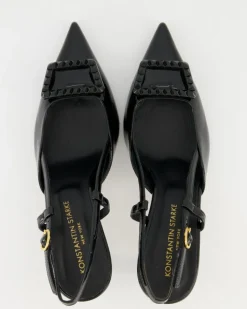 0633 Slingpumps in Schwarz