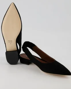 123 Slingpumps in Schwarz