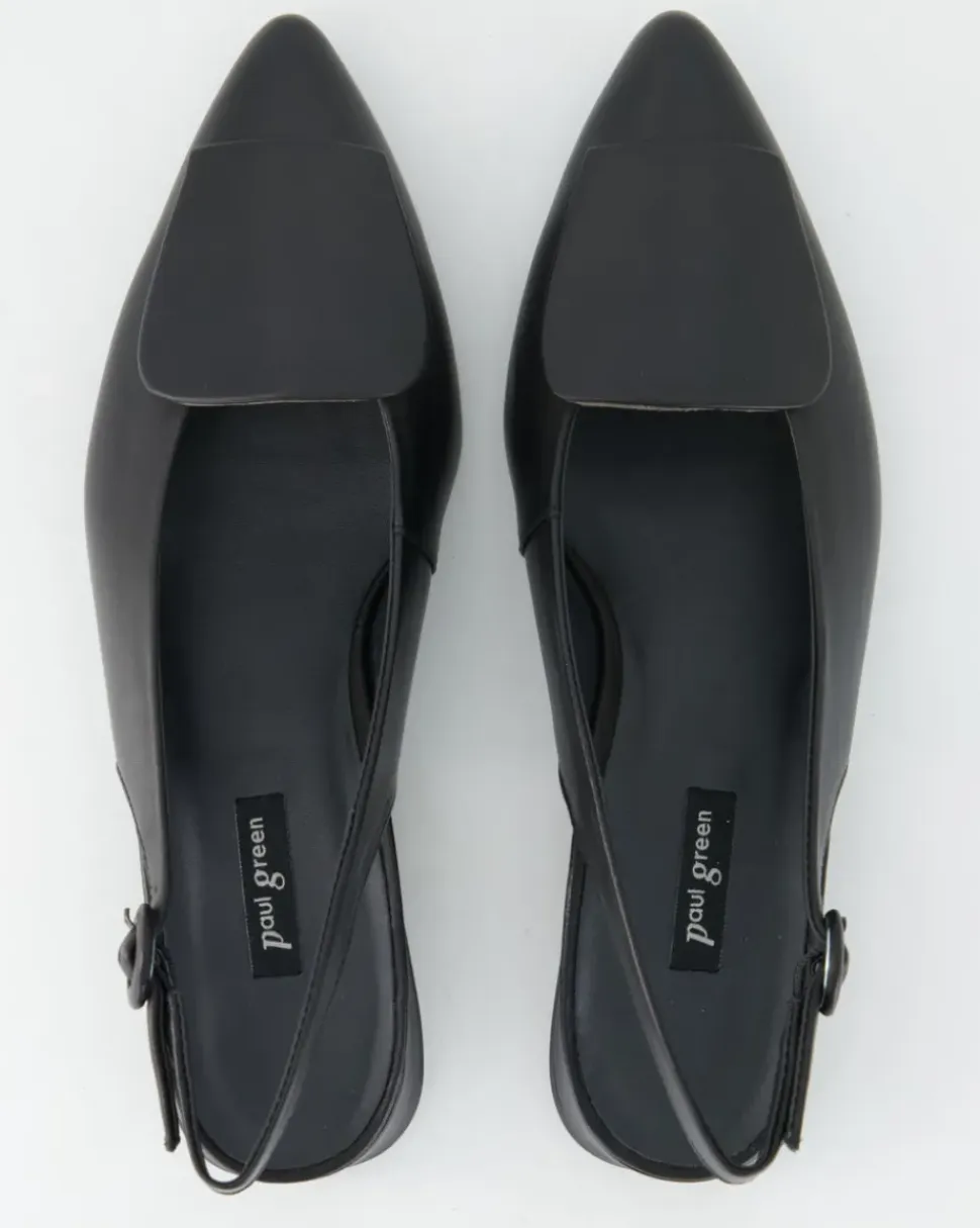 6090 Slingpumps in Schwarz