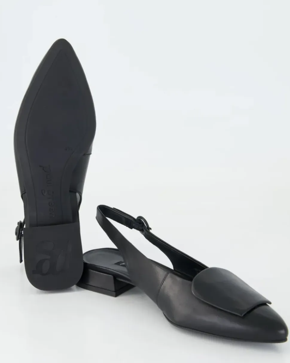 6090 Slingpumps in Schwarz