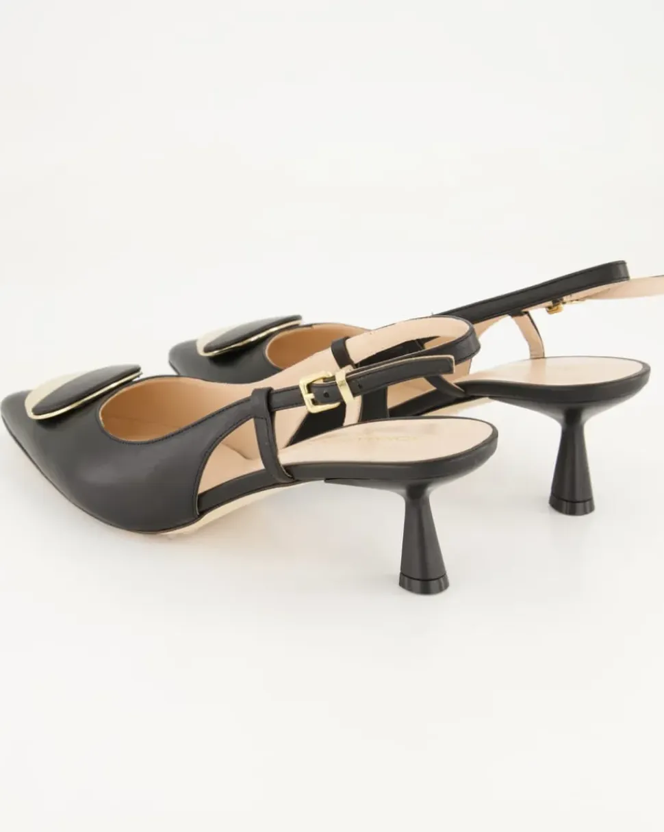 5553 Slingpumps in Schwarz