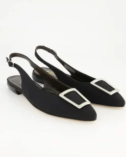 11854 Slingpumps in Schwarz
