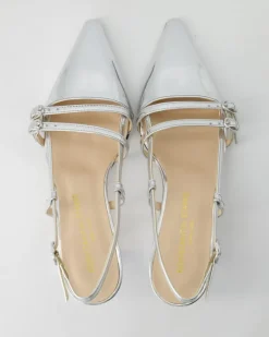 1633-332 Slingpumps in Silber