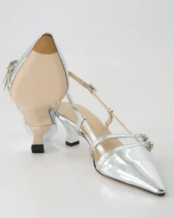 1633-332 Slingpumps in Silber