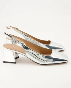 1510 Slingpumps in Silber
