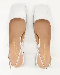 1510 Slingpumps in Silber
