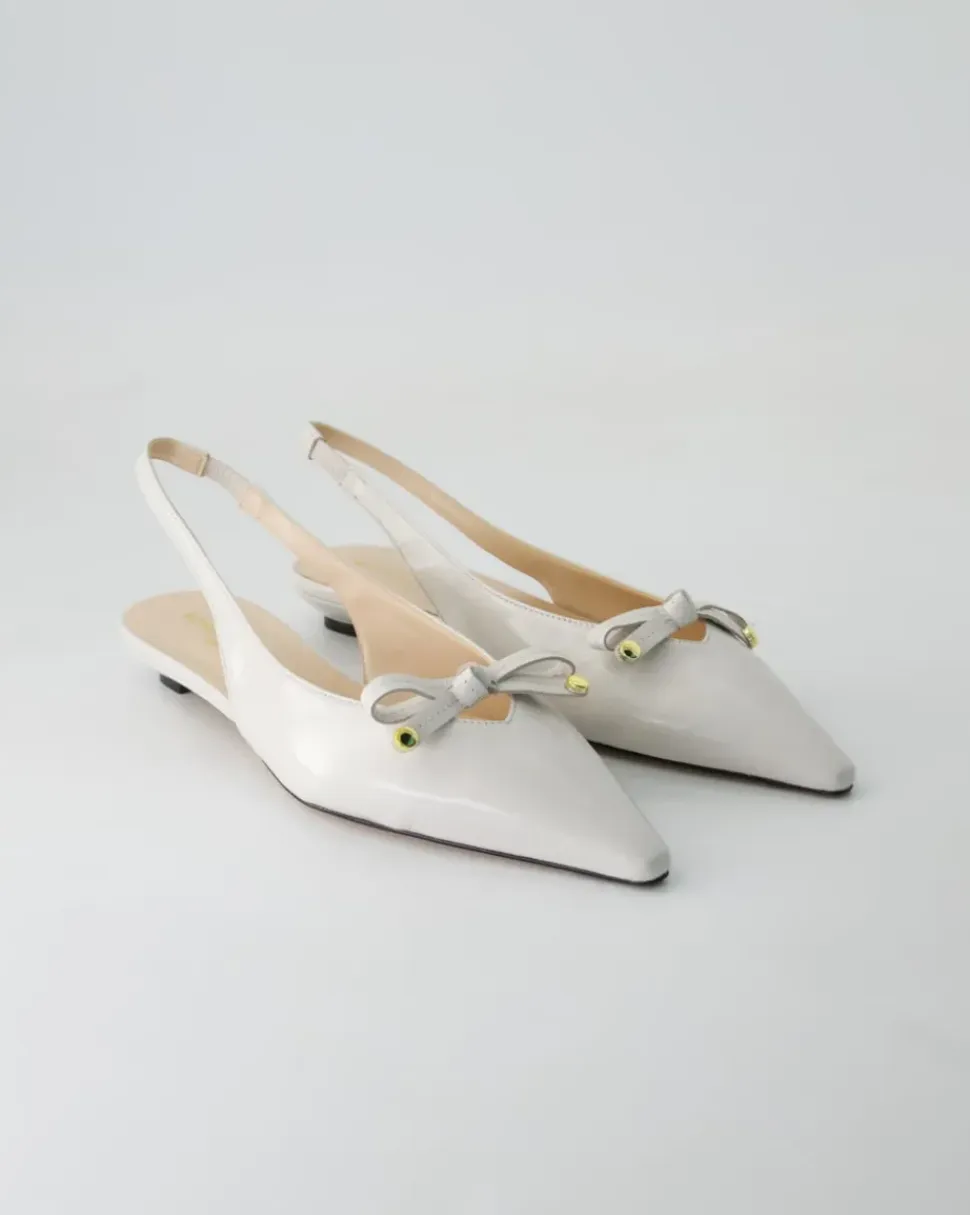 1080-202 Slingpumps in Weiß