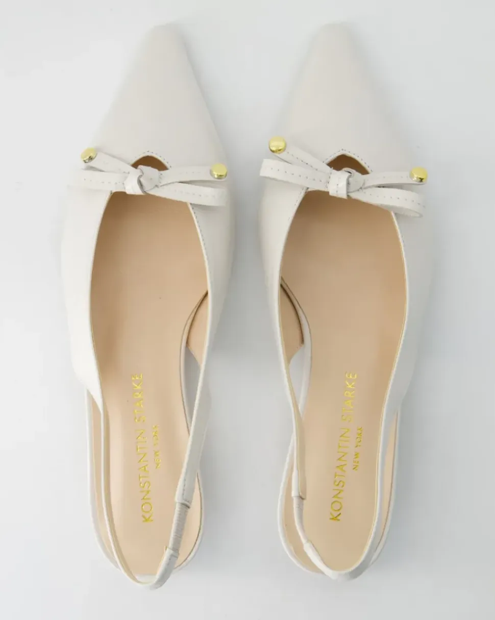 1080-202 Slingpumps in Weiß