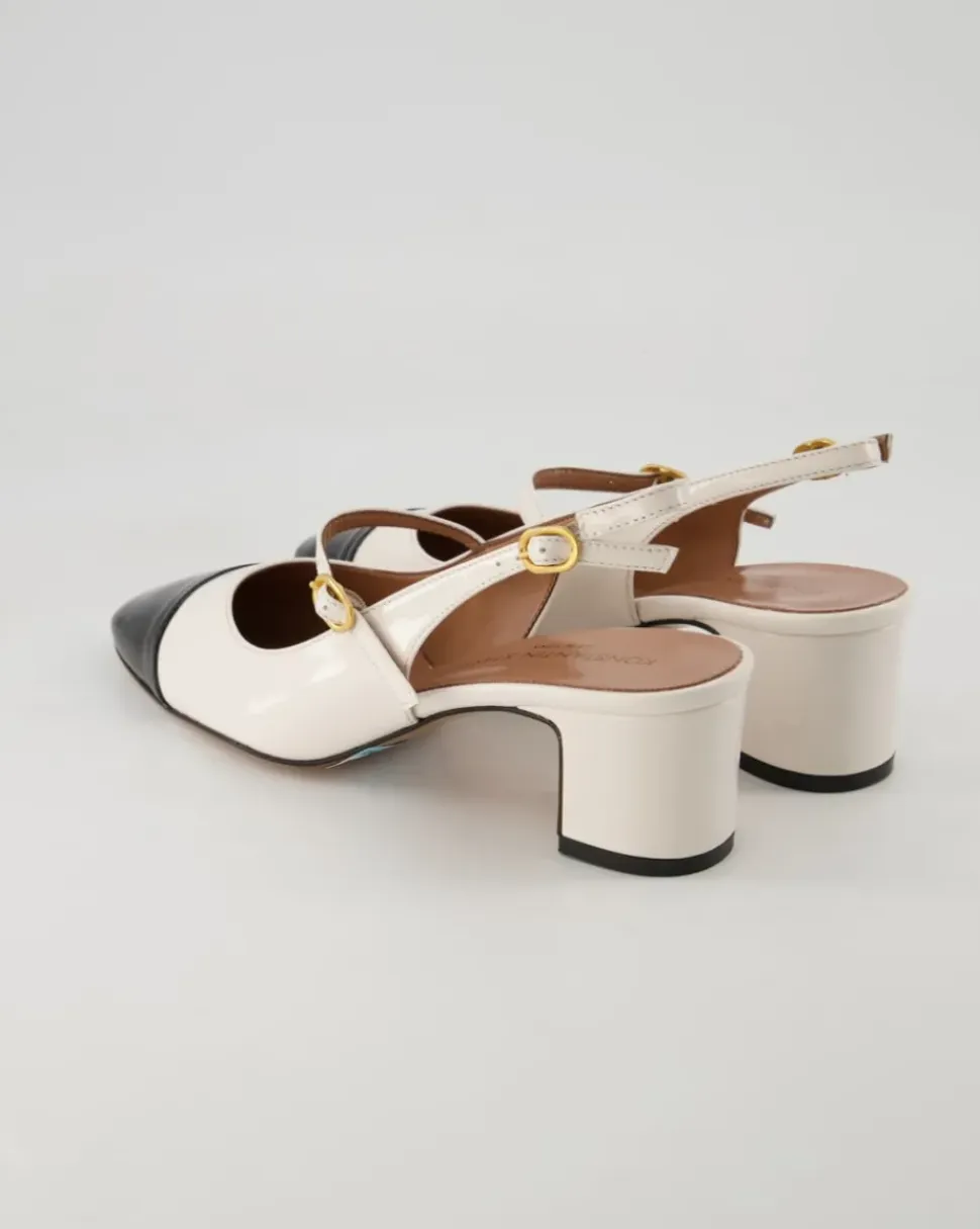 839 Slingpumps in Weiß
