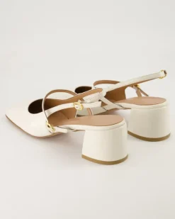 1160 Slingpumps in Weiß