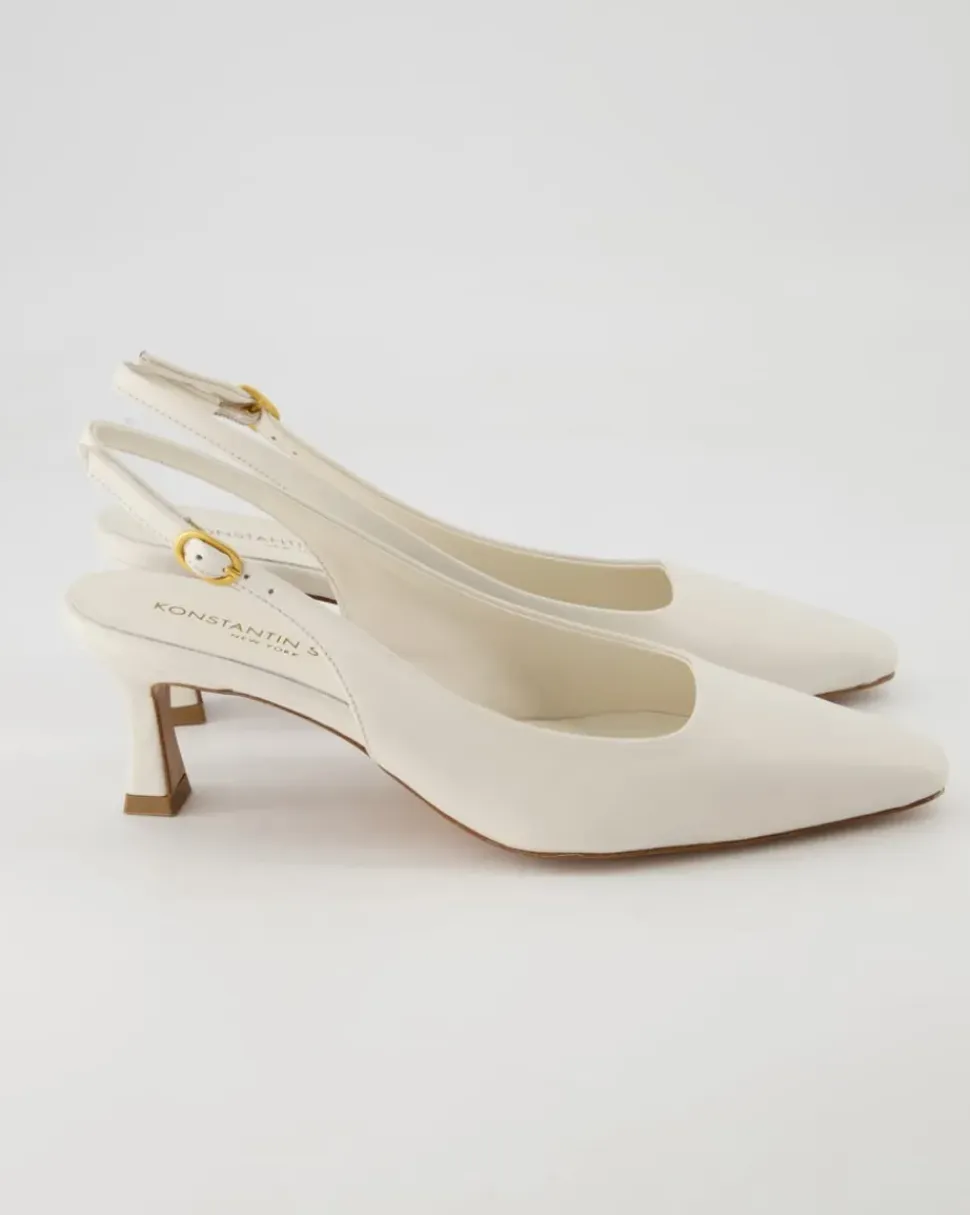 7023-200 Slingpumps in Weiß