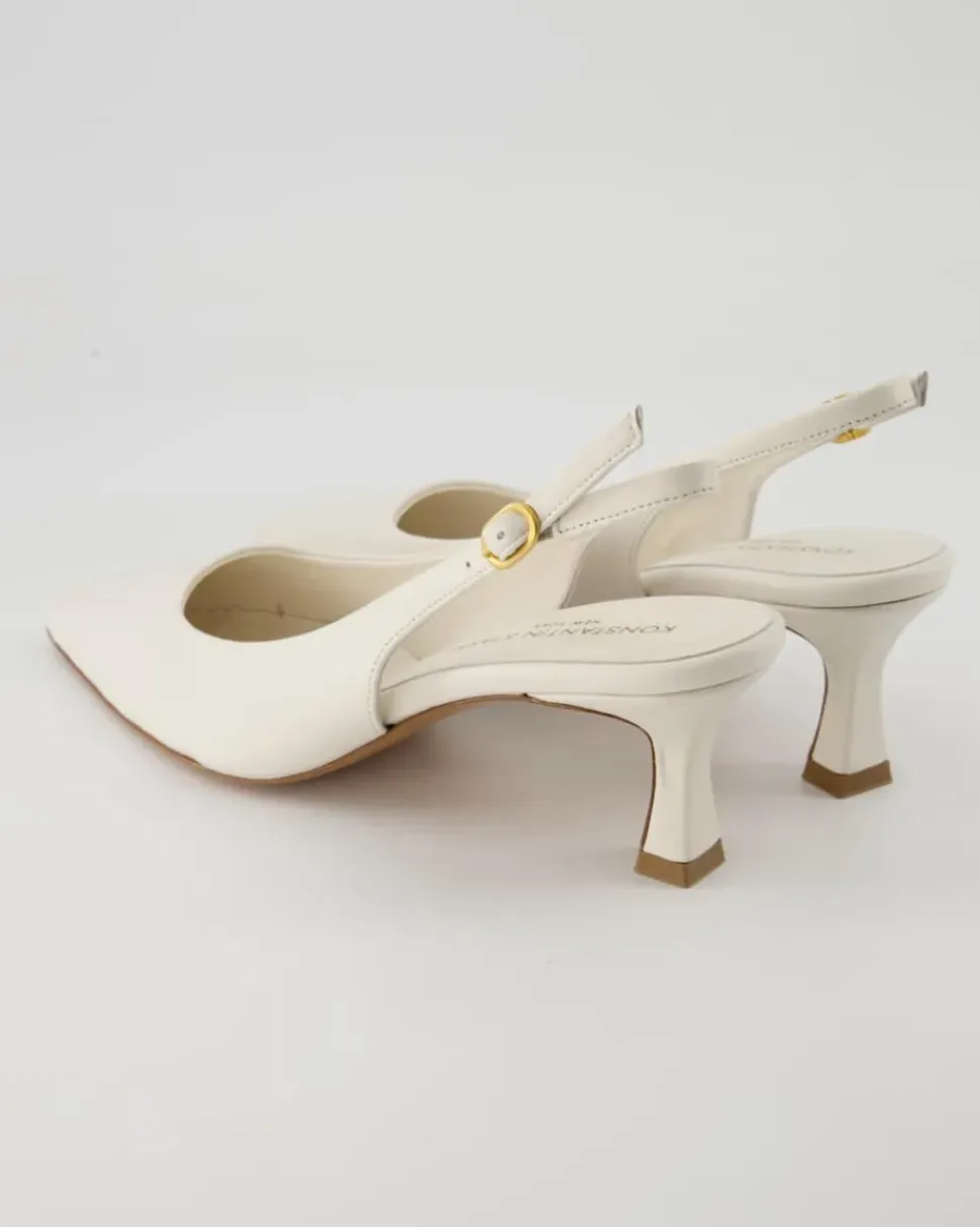 7023-200 Slingpumps in Weiß