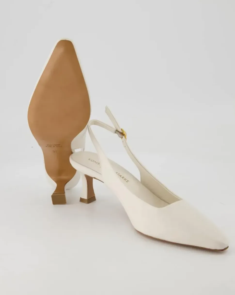7023-200 Slingpumps in Weiß